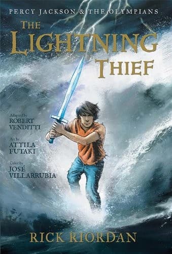 Cover of The Lightning Thief (2010) – Hyperion Book CH