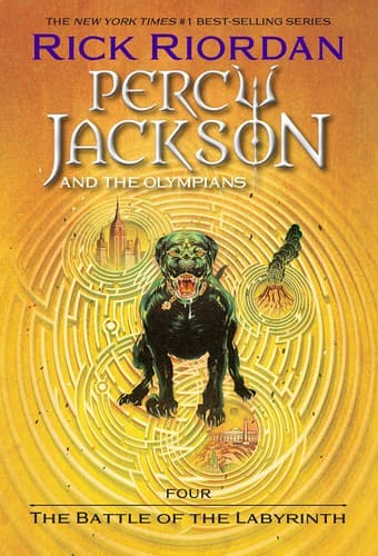 Cover of The Battle of the Labyrinth (2022) – Hyperion Books for Children
