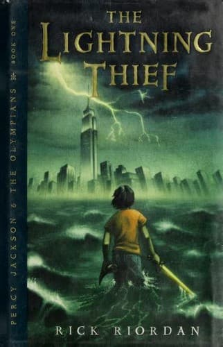 Cover of The Lightning Thief (2005) – Miramax Books