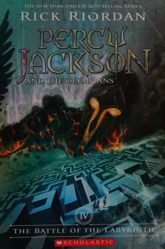 Cover of The Battle of the Labyrinth (2014) – Scholastic Inc.