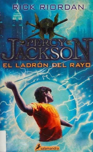 Cover of The Lightning Thief (2009) – Salamandra