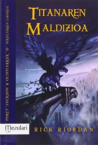 Cover of The Titan's Curse (2014) – Mezulari