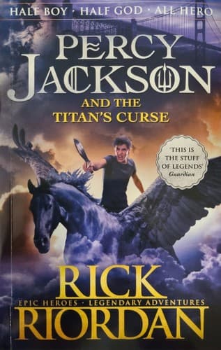 Cover of The Titan's Curse (2013) – Puffin
