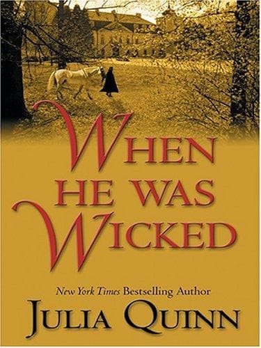 Cover of When He Was Wicked (2004) – Thorndike Press