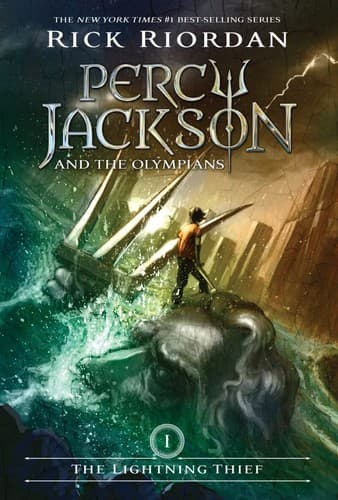 Cover of The Lightning Thief (2006) – Disney-Hyperion Books