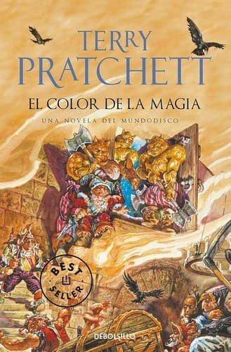 Cover of The Colour of Magic (1983) – Debolsillo