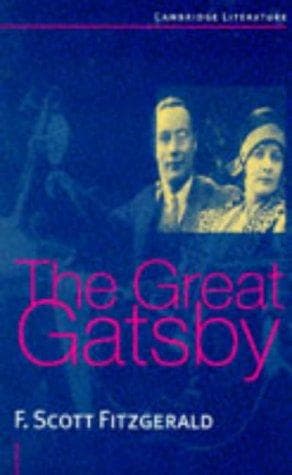 Cover of The Great Gatsby (1996) – Cambridge University Press