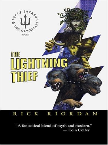 Cover of The Lightning Thief (2006) – Thorndike Press