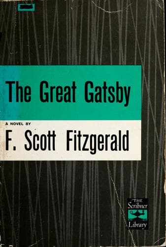 Cover of The Great Gatsby (1953) – Charles Scribner's Sons