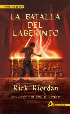 Cover of The Battle of the Labyrinth (2009) – salamandra