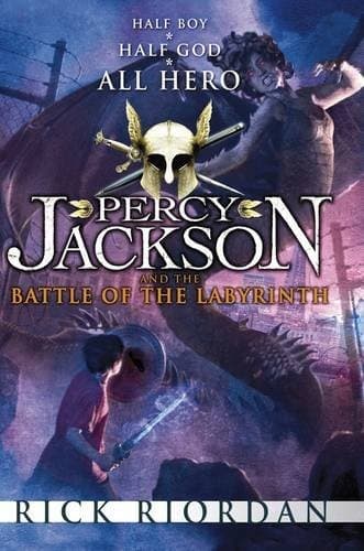 Cover of The Battle of the Labyrinth (2008) – Puffin