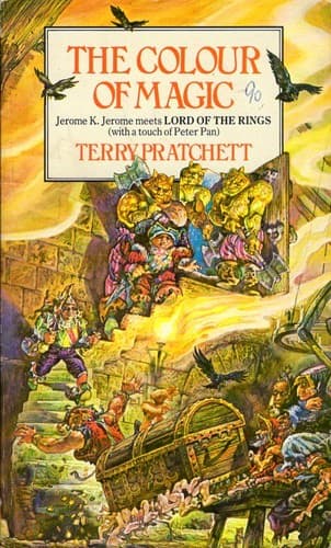 Cover of The Colour of Magic (1985) – Corgi Books