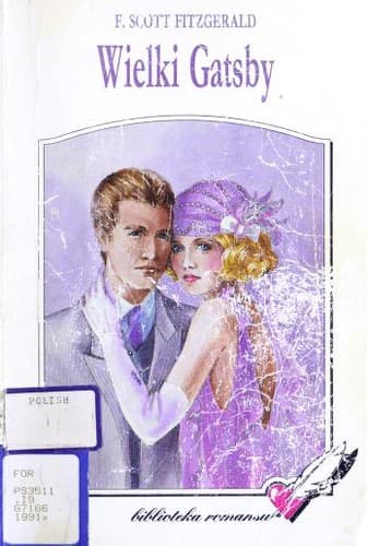 Cover of The Great Gatsby (1991) – COMFORT Oficyna Wydawnicza