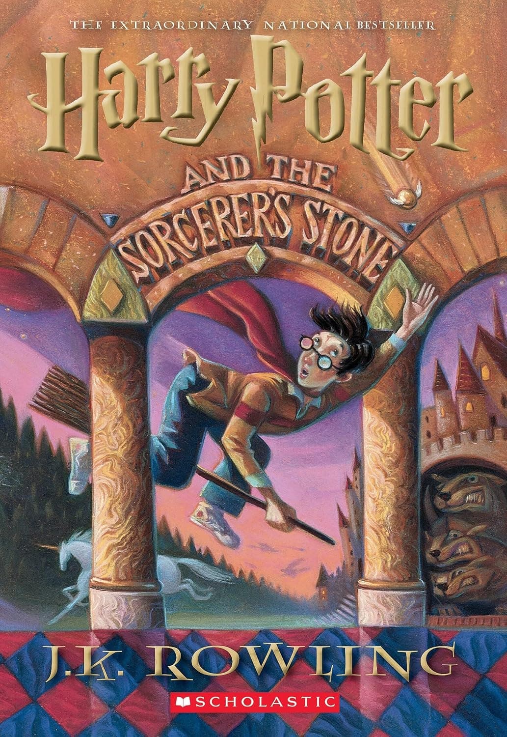 Cover of Harry Potter and the Philosopher's Stone