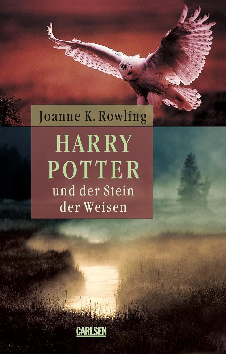 Cover of Harry Potter and the Philosopher's Stone (2000) – Carlsen Verlag