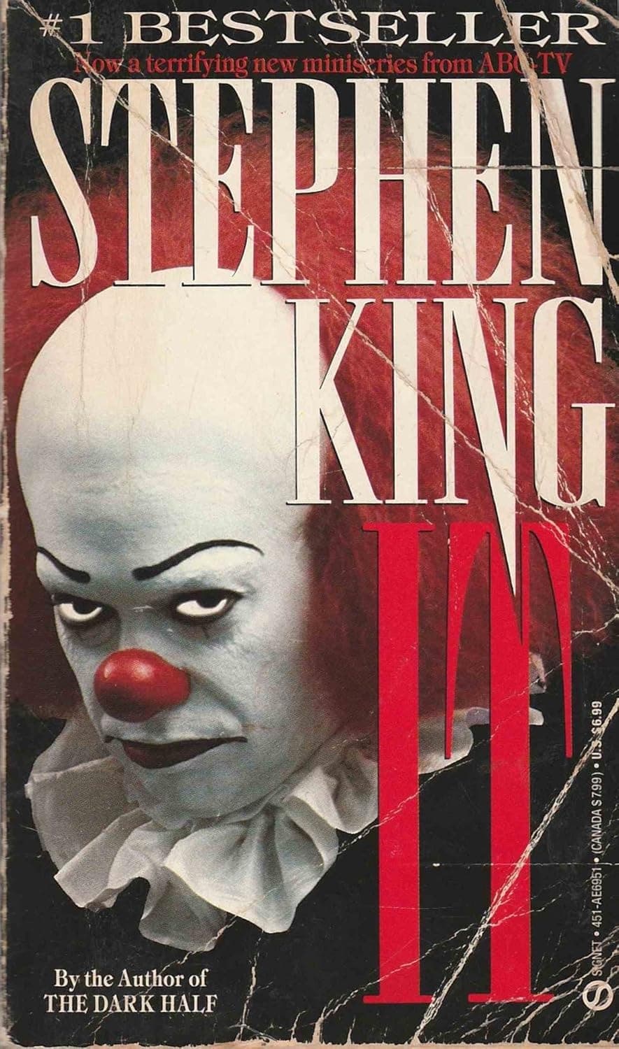Cover of It (1990) – Signet