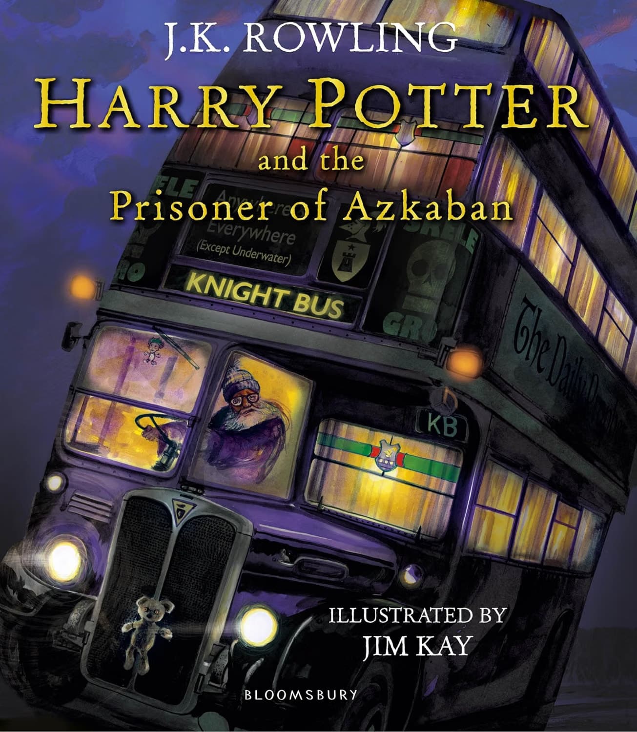 Cover of HARRY POTTER AND THE PRISONER OF AZKABAN ILLUSTRATED ECITION