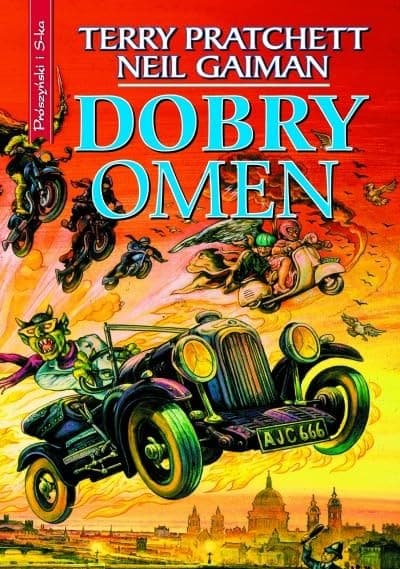 Cover of Good Omens (1990) – Prószyński i S-ka