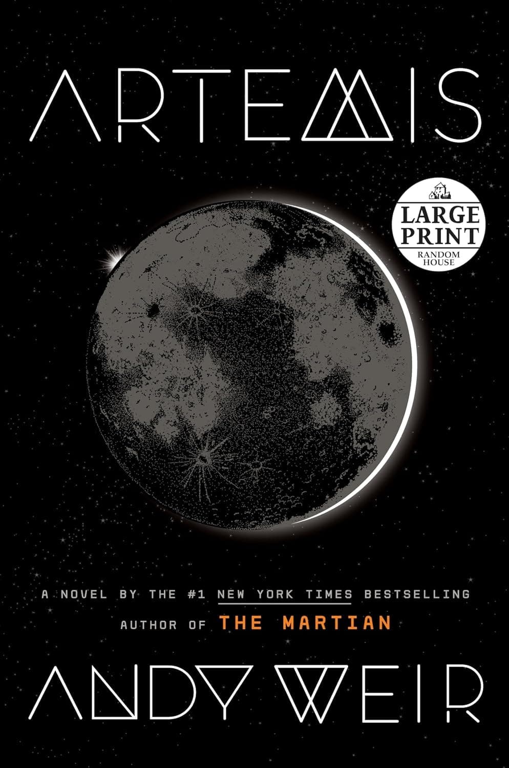 Cover of Artemis (2017) – Random House Large Print