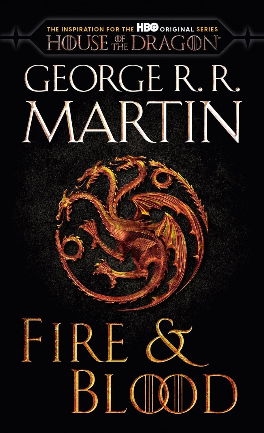 Cover of Fire & Blood (2022) – Bantam Books
