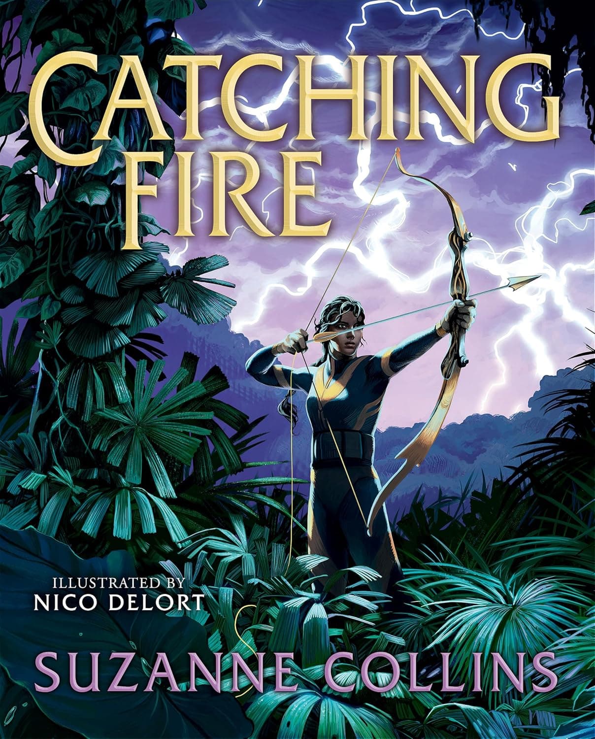 Cover of Catching Fire (2025) – Scholastic Press