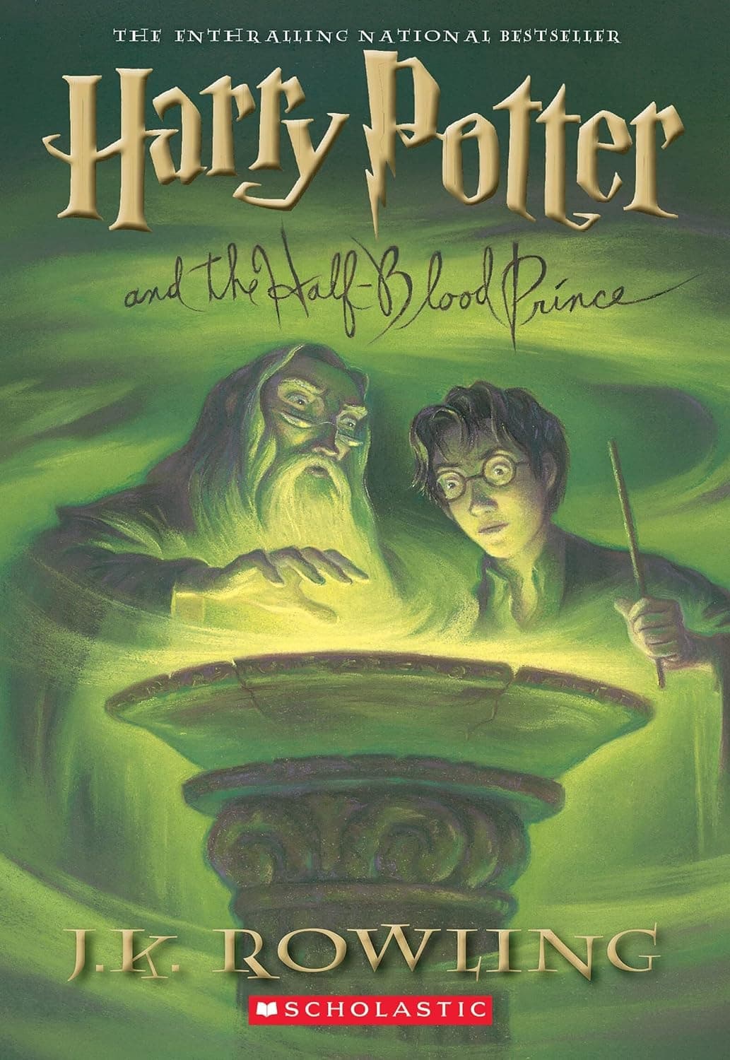 Cover of Harry Potter and the Half-Blood Prince (2006) – Scholastic