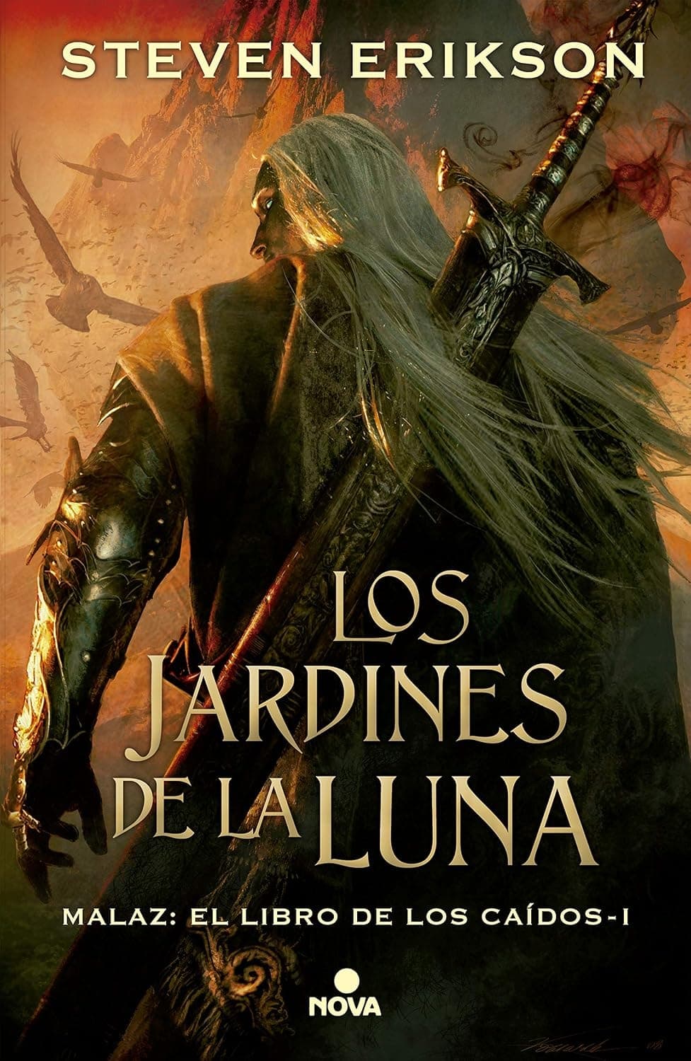 Cover of Los jardines de la luna