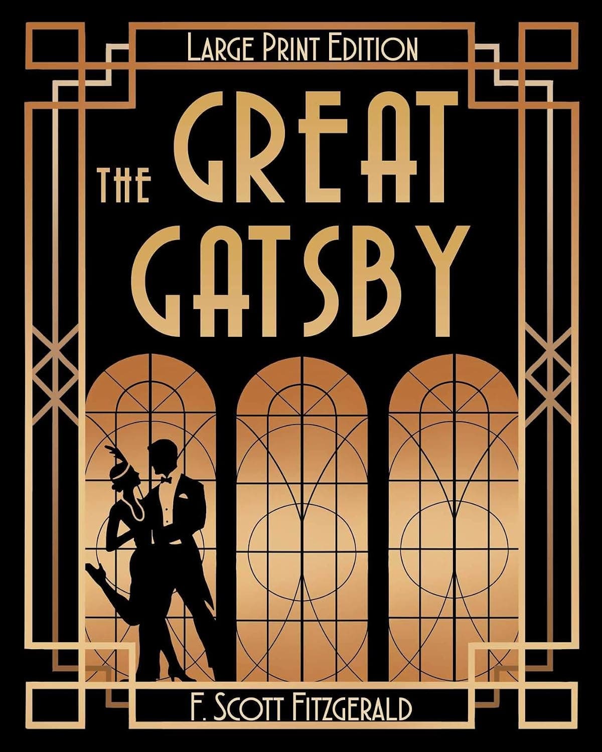 Cover of Great Gatsby (LARGE PRINT)