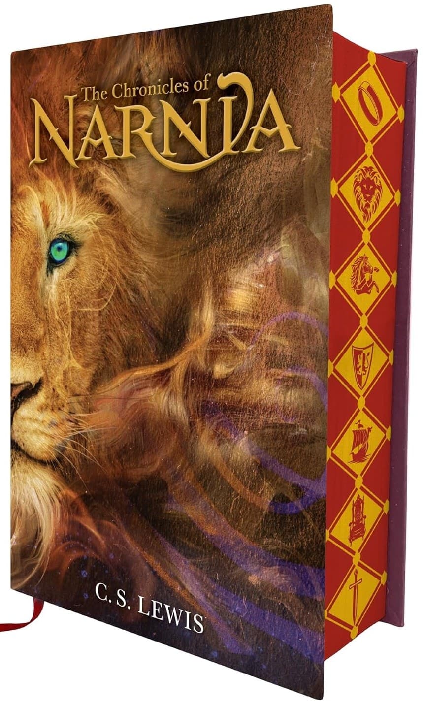 Cover of The Chronicles of Narnia Deluxe Edition: 7 Books in 1
