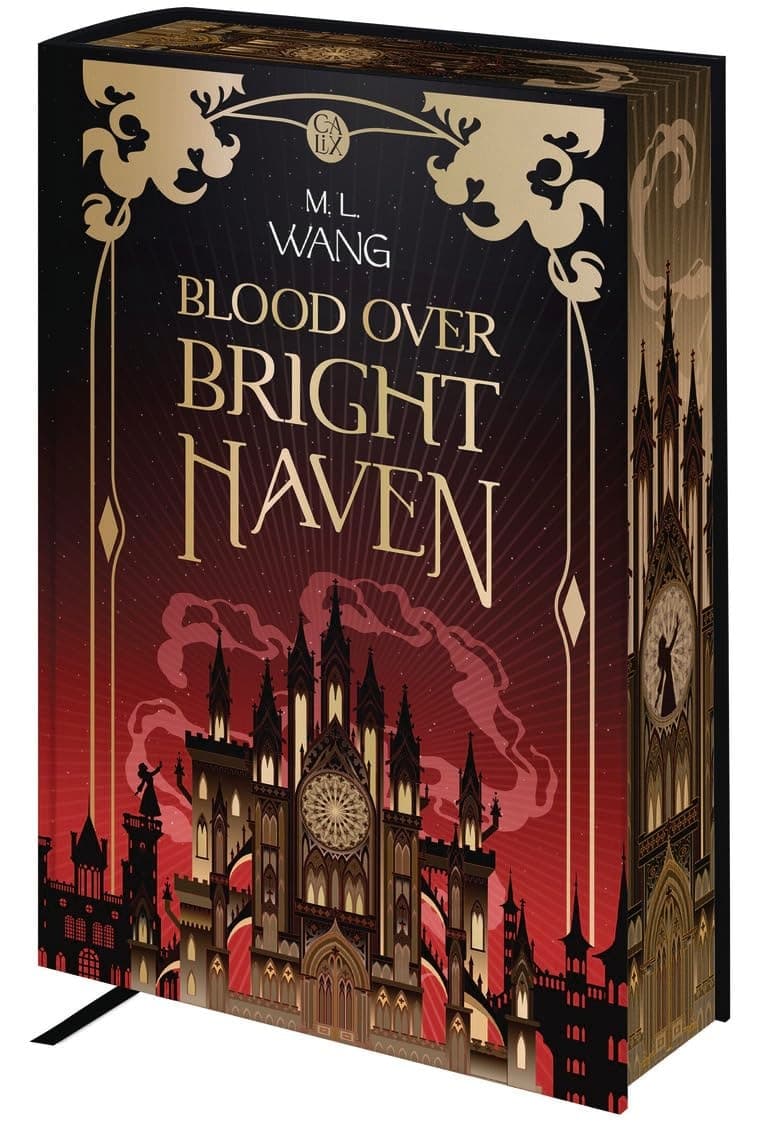 Cover of Blood Over Bright Haven: Édition reliée