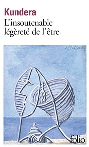 Cover of The Unbearable Lightness of Being (1989) – Gallimard