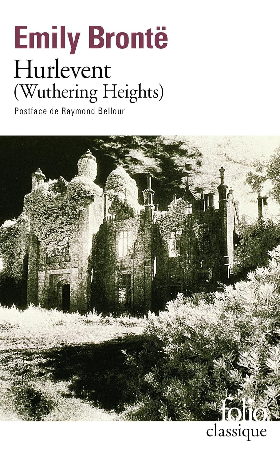 Cover of Wuthering Heights (2005) – Gallimard