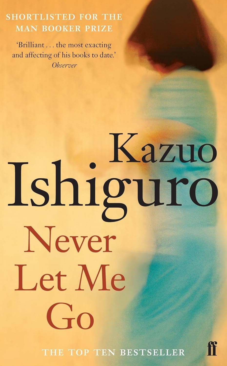 Cover of Never Let Me Go (2006) – Faber & Faber