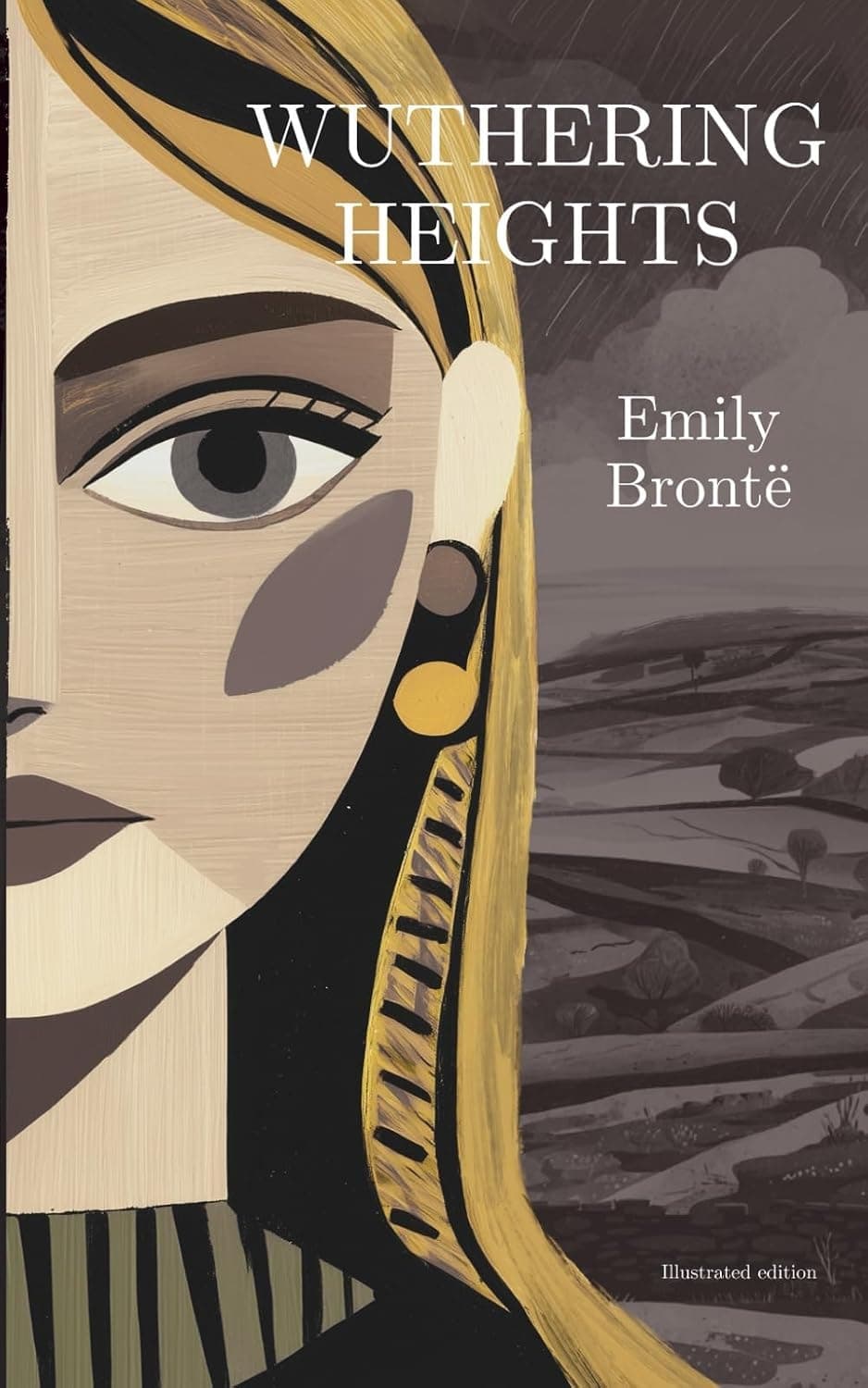 Cover of Wuthering Heights: A Signature Black & White Illustrated Edition