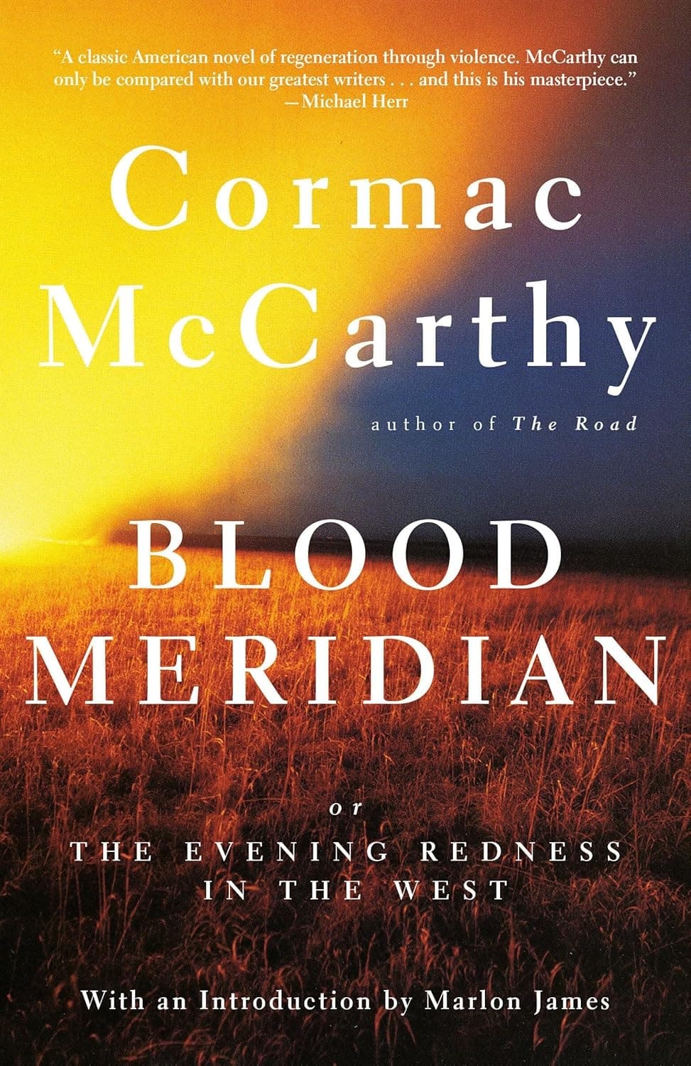 Cover of Blood Meridian (1992) – Vintage Books