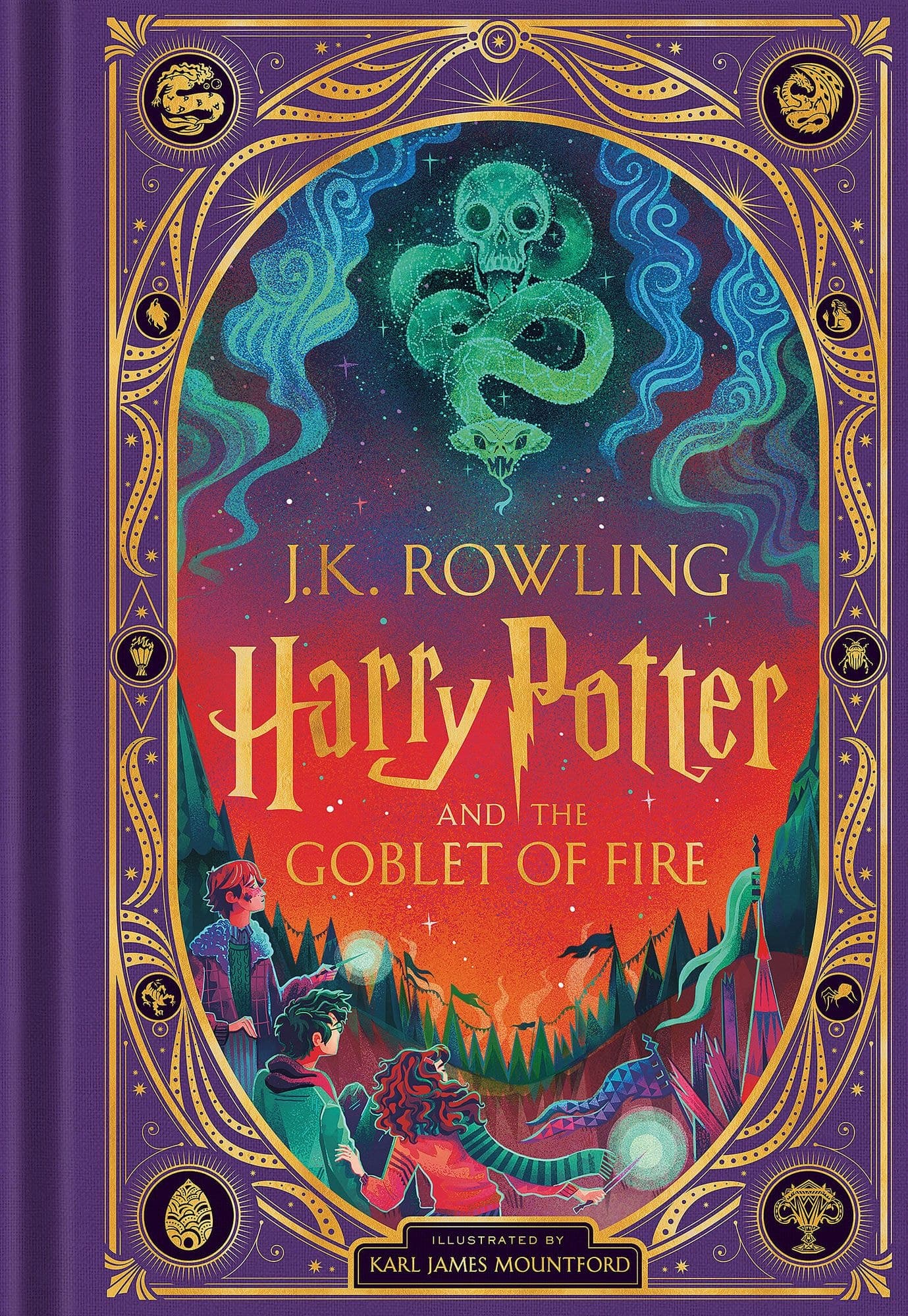 Cover of Harry Potter and the Goblet of Fire (Interactive Illustrated Edition