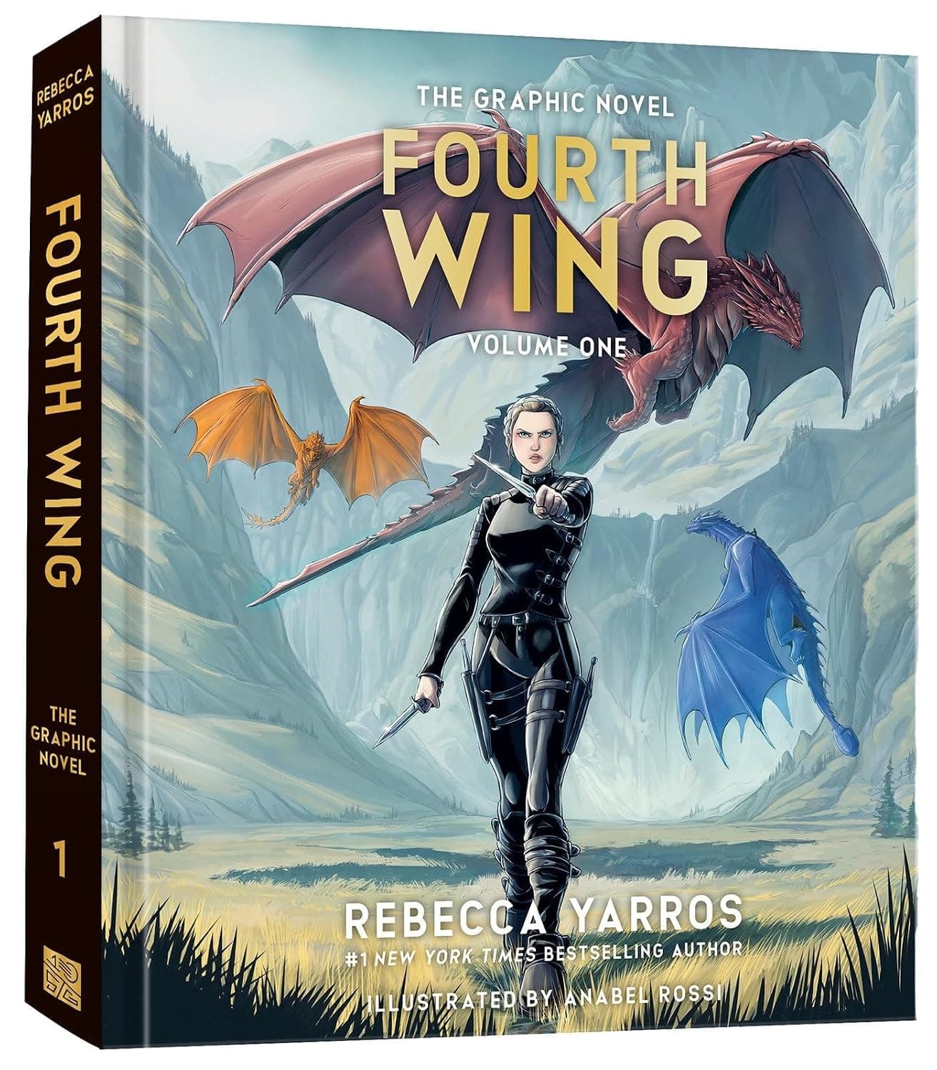 Cover of Fourth Wing, The Graphic Novel: Volume One