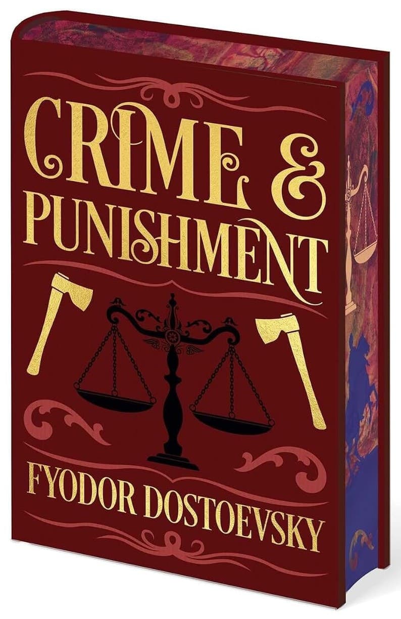 Cover of Crime and Punishment (Arcturus Treasured Classics)