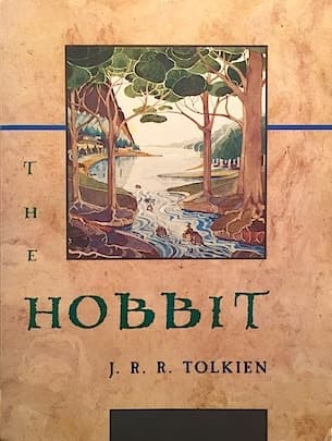 Cover of The Hobbit - Quality Paperback Book Club Edition