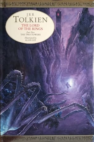 Cover of The Two Towers (1992) – Houghton Mifflin Company