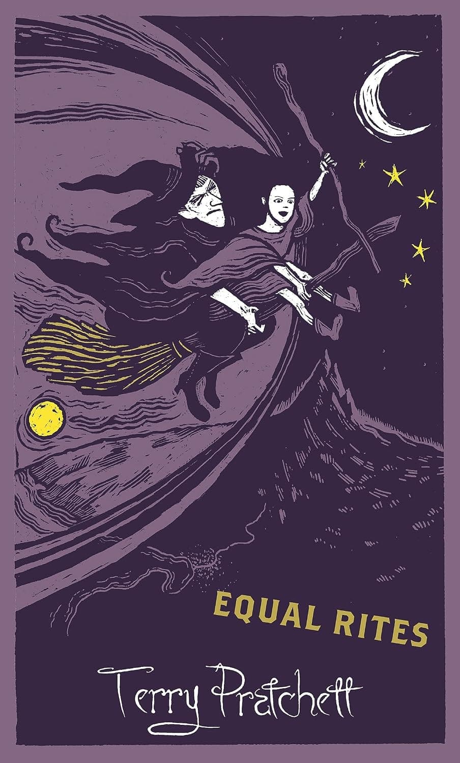 Cover of Equal Rites (2001) – Gollancz