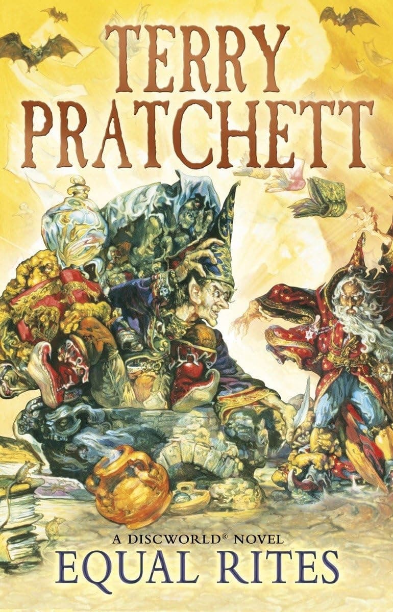 Cover of Equal Rites (1989) – Corgi