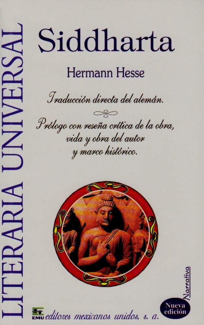 Cover of Siddhartha (1985) – Editores Mexicanos Unidos
