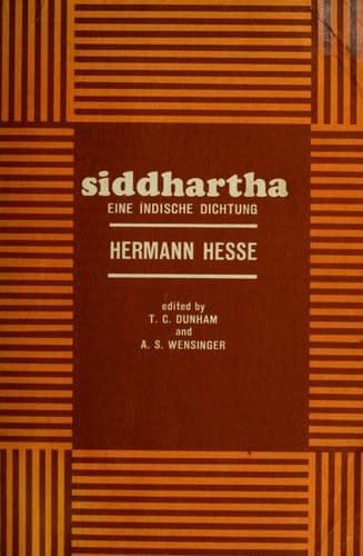 Cover of Siddhartha (1962) – Macmillan