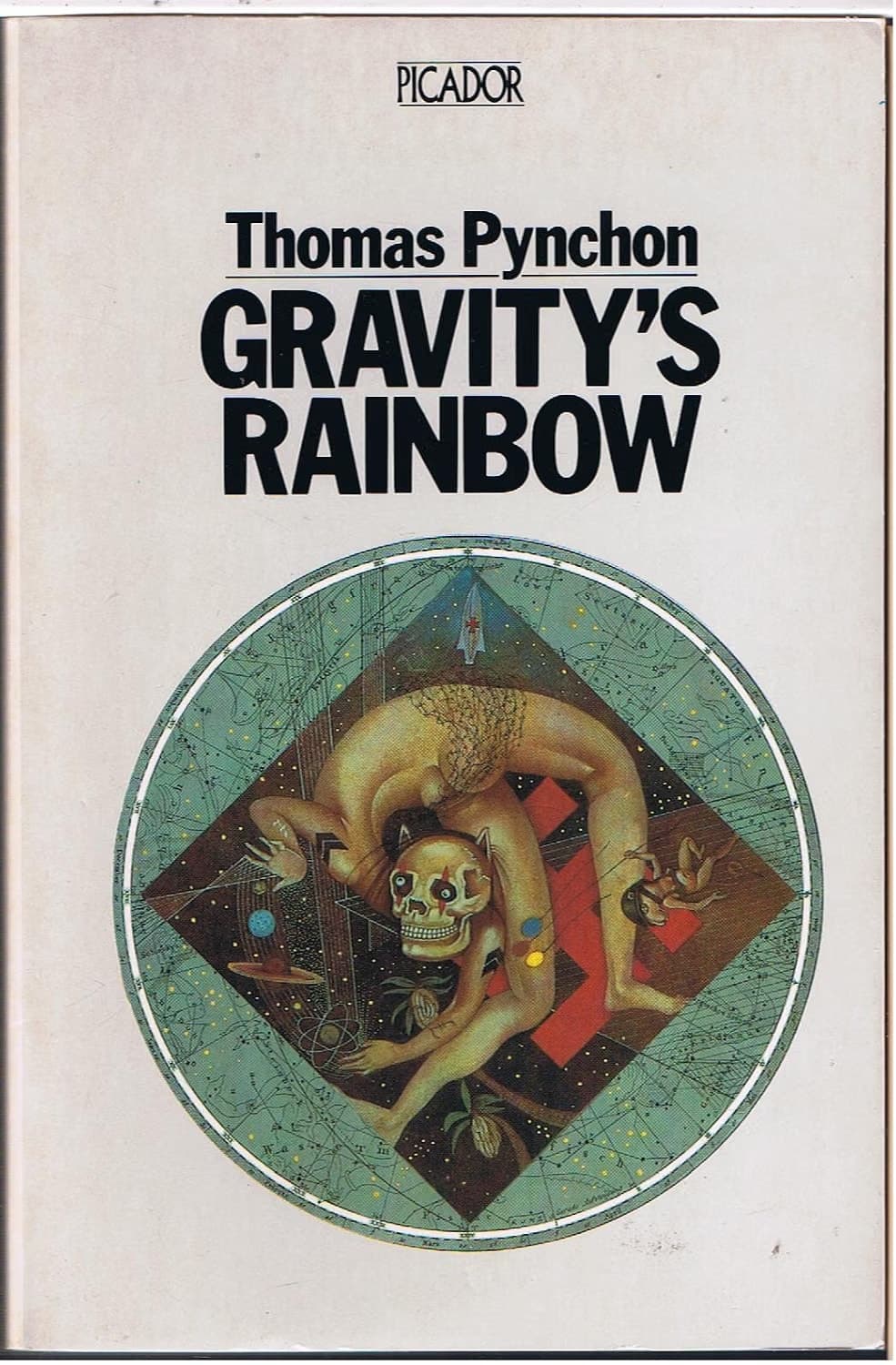 Cover of Gravity's Rainbow (1975) – Picador