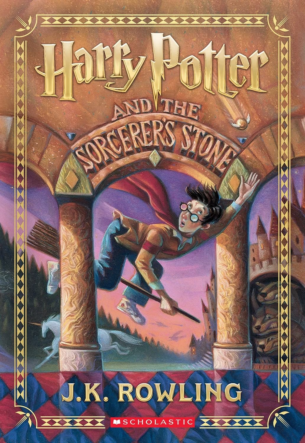 Cover of Harry Potter and the Philosopher's Stone