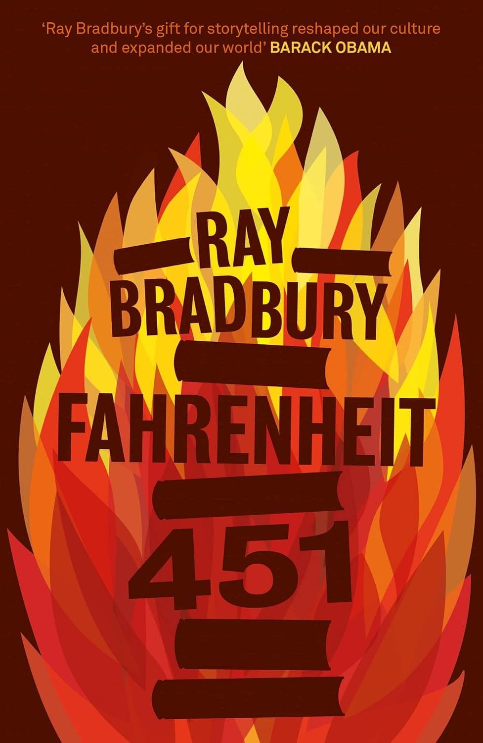 Cover of Fahrenheit 451 (2001) – HarperCollins