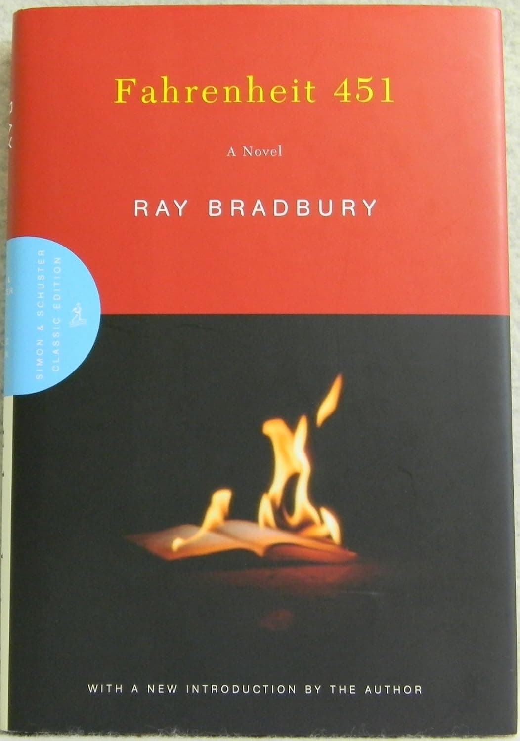 Cover of Fahrenheit 451 (2003) – Simon & Schuster