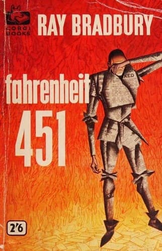 Cover of Fahrenheit 451 (1960) – Corgi Books