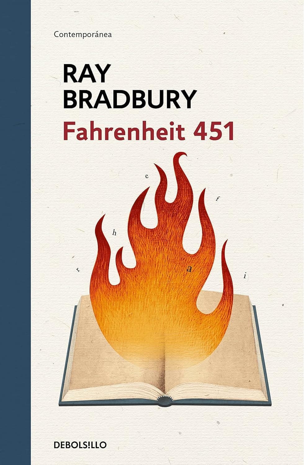 Cover of Fahrenheit 451 (2021) – Debolsillo